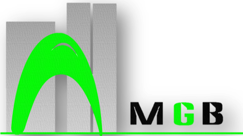 Logo MGB en blanc